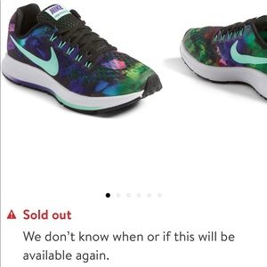 Nike Kids Sneakers Zoom Pegasus 34 size 1 Youth